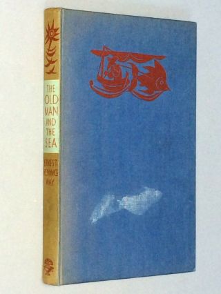 The Old Man And The Sea - Ernest Hemingway (cape 1952 First Uk Edition) No D/j
