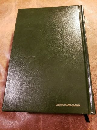 UNREAD HC THE OF LEWIS CARROLL FINE BONDED LEATHER 3