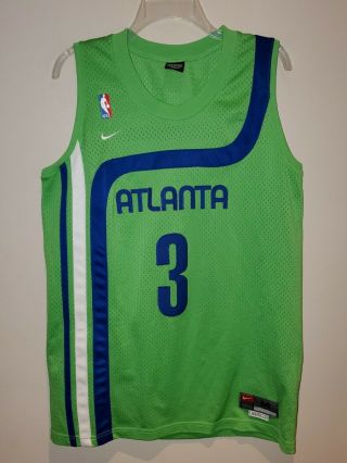 Shareef Abdur - Rahim Atlanta Hawks Nike Swingman Throwback Jersey 3 Green Nba