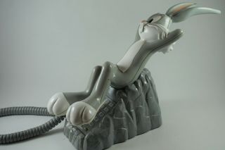Vintage Toshiba Bugs Bunny Corded Telephone Lt800bug Looney Tunes -
