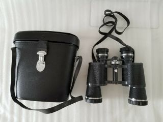 Vtg Statesman Model 164 Fully Coated Continental Optics 7x35 Binoculars W/case