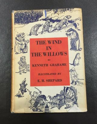 The Wind In The Willows By Kenneth Grahame (1933) Dustjacket
