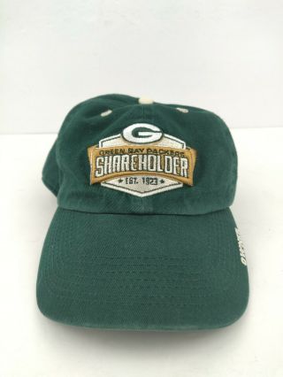 Rare Green Bay Packers Shareholder 47 Brand Adjustable Baseball Cap Hat
