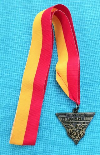 1998 Chicago Marathon Medal -