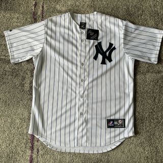 Nwt Majestic Mlb York Yankees Andy Pettitte Baseball Jersey Mens Large