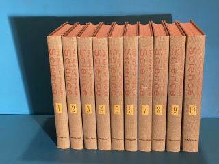 THE BOOK OF POPULAR SCIENCE 1 - 10 Encyclopedia Set 10 Volumes 1961 3