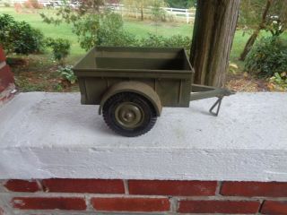 Vintage Marx Army Truck Trailer Plastic Toy Military Action Figure Toy Gi Joe