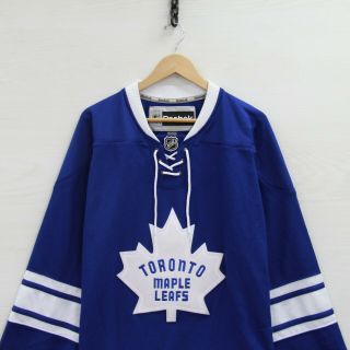 Toronto Maple Leafs Reebok Jersey Size Xl Blue Nhl Hockey