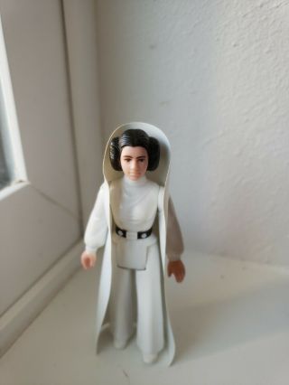 Vintage Star Wars Action Figure Princess Leia Organa First 12 W/ Cape