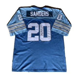 Mitchell & Ness Barry Sanders 20 Detroit Lions 1994 Throwback Jersey Sz 56