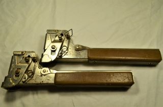 Vintage Fastener Corp Model 755 Hammer Stapler For Parts/repair