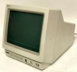 Vintage Ibm Infowindow Type 3476 09f6210 Terminal Monitor