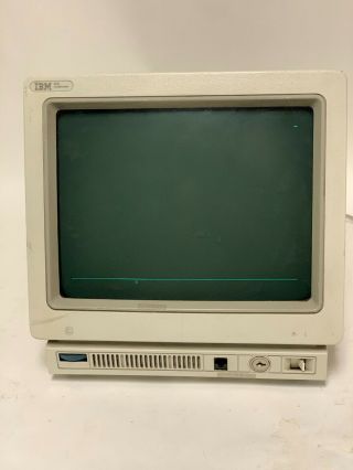 Vintage IBM InfoWindow Type 3476 09F6210 Terminal Monitor 2