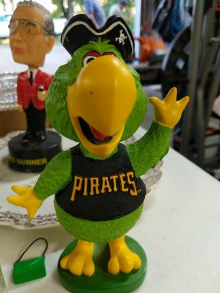 Pittsburgh Pirates Pirate Parrot Bobblehead 2001 Bobble Dobble 7.  5 "