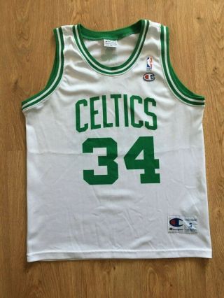 Nba Boston Celtics Basketball Jersey Champion Paul Pierce 34 Size S