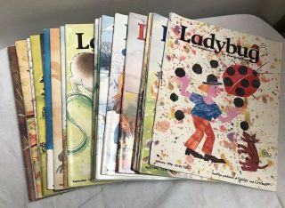 20 Vintage Ladybug Magazines For Young Children By Cricket 1996 - 1998