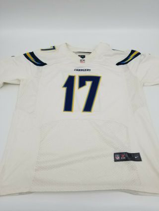Vintage San Diego Chargers Philip Rivers Nike On Field Sewn Jersey 52