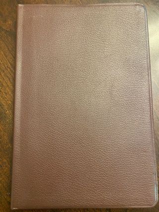 1984 Employee Gift Articles Of Faith Flexible Leather Talmage No Insert Mormon L