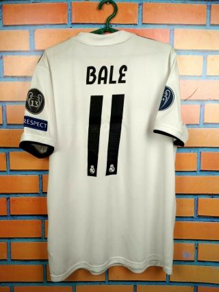 Bale Real Madrid Jersey 2018 2019 Home M Shirt Adidas Football Soccer Dh3372
