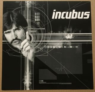 Incubus Rare 1999 Vintage Promo Poster Flat For Make Yourself Cd Usa 12 X12