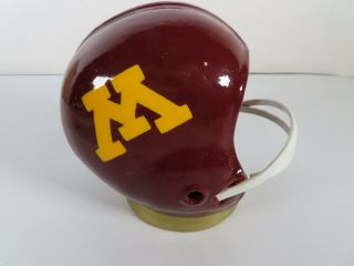1960s University Of Minnesota Gophers Ceramic Helmet Bank