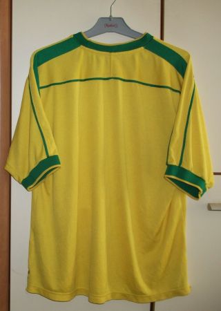 Brazil 1998 - 2000 Home football shirt jersey Nike size L 2