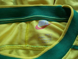 Brazil 1998 - 2000 Home football shirt jersey Nike size L 3