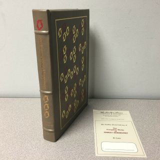 Easton Press - Winner Take Nothing By Ernest Hemingway - Leather Edition