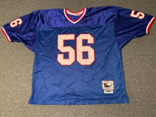 Lawrence Taylor York Giants Mitchell & Ness Jersey Sz 54 1981 Throwback Nfl