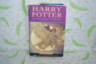 First Edition 2nd Print Harry Potter Prisoner Of Azkaban Hardback Bloomsbury 1st