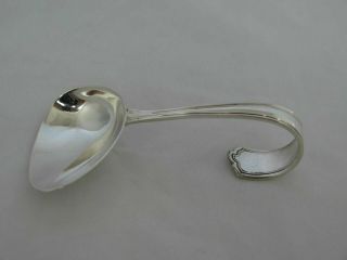 Vintage Webster Sterling Silver Curved Handle Medicine / Baby Spoon Xa - 47