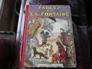 Fables De La Fontaine - Choix De Fables Album Pour Les Enfants 1930 Illustrd Y2