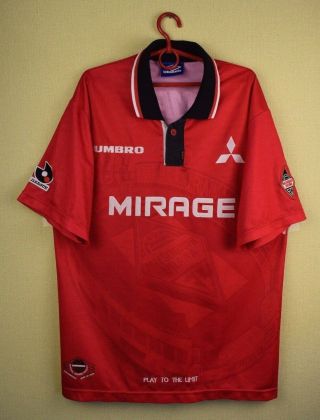 Urawa Red Diamonds 1996/1998 Home Official Umbro Jersey Shirt Soccer Football L