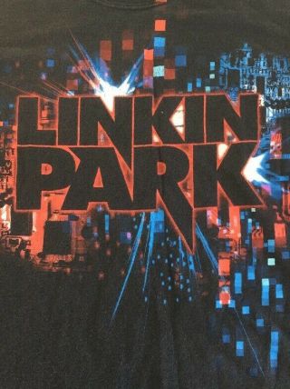 Linkin Park T Shirt Vintage Large Black