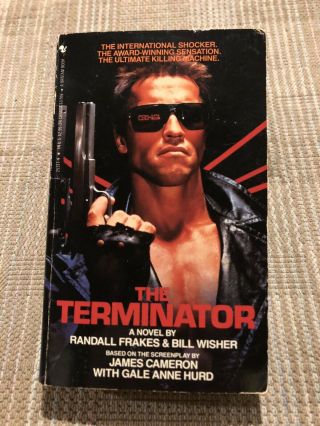 The Terminator First Edition Paperback Book Randall Frakes Bill Wisher