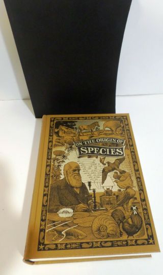 Charles Darwin Origin Of The Species Folio Society 2006 Hardcover W Slipcase