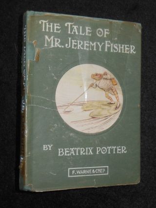 Beatrix Potter - The Tale Of Mr Jeremy Fisher (c1925) Vintage Children 