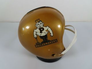 1960s Purdue Boilermakers Ceramic Helmet Bank