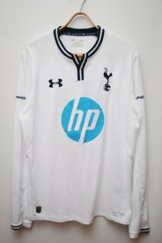 Tottenham Hotspur 2013 2014 Home Football Shirt Soccer Jersey Under Armour Size
