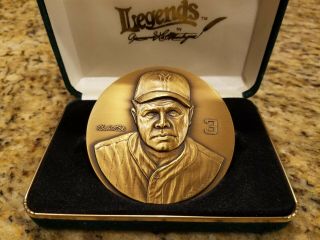 Babe Ruth Bronze Medallion/coin By Armand Lamontagne 3 " Diameter 891/2,  500