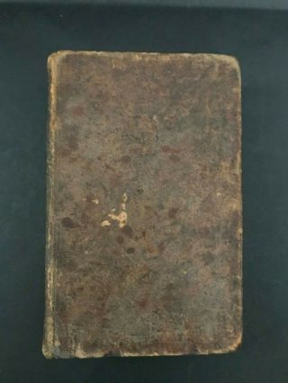 Antique Early 1820s A Compendious Dictionary Of The English Language By Noah Web