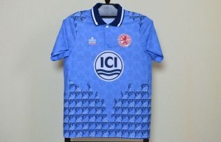 Middlesbrough Football Shirt Third 1992/1993 Admiral Retro Size M