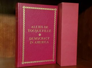 Folio Society: Democracy In America - - Alexis De Tocqueville (slipcase; Near)