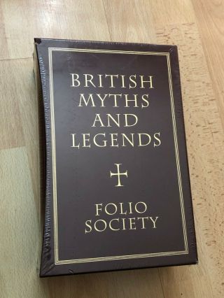 Folio Society British Myths And Legends 3 Volume Set Hardback