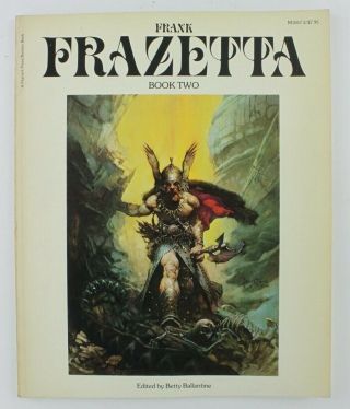 The Fantastic Art Of Frank Frazetta Book Two 1977 Softcover