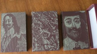 The English Civil War - Folio Society - Three Volumes with Slipcase 2001 VGC 2