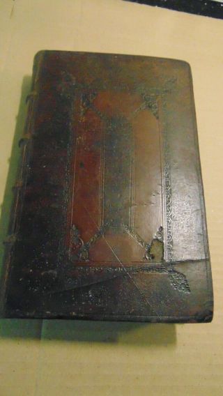 1709 LEATHER ESSAYS UPON SEVERAL MORAL SUBJECTS IN TWO PARTS BY JEREMY COLLIER 2