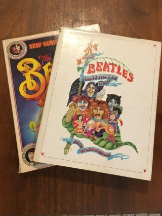 The Beatles Illustrated Lyrics Books 1 & 2 Alan Aldridge