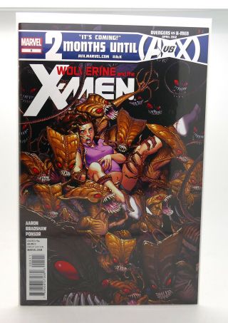 Wolverine And The X - Men Vol.  1 No.  5 April 2012 1st Edition 1st Printing