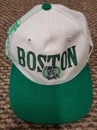 Vintage Boston Celtics Basketball Sports Specialties Snapback Hat Cap